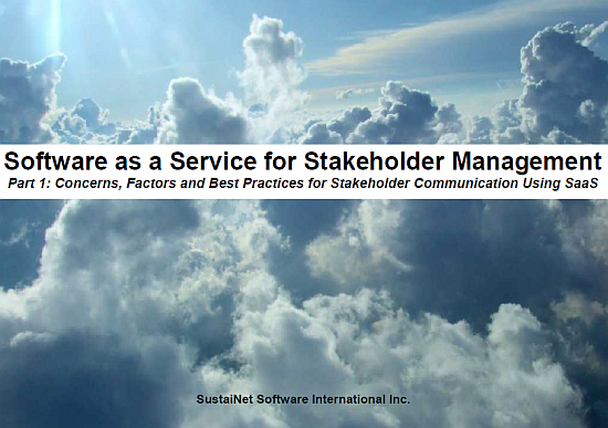 SaaS Security for Stakeholder Engagement Part 1